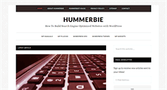 Desktop Screenshot of hummerbie.com